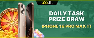 Daily Task Mega Draw promotion banner